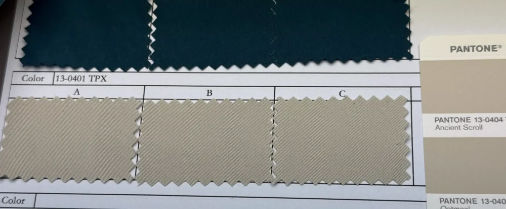 cotton jacket fabric supplier fabric inspection and quality control