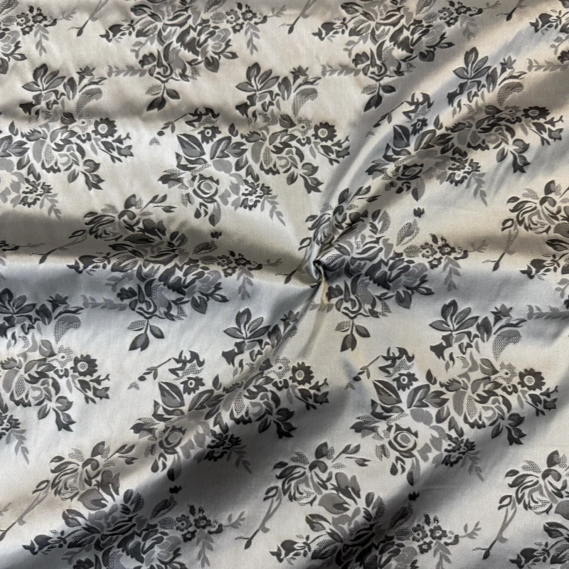 Viscose filament jacquard fabric CC-J2011 for dresses and blouses