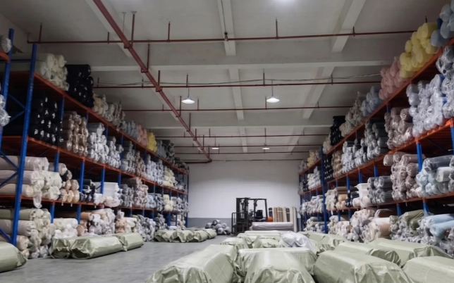 Fabric inventory and textile sample storage