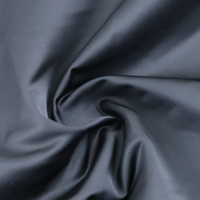 Satin imitation memory fabric CC-0017 with smooth lustrous surface