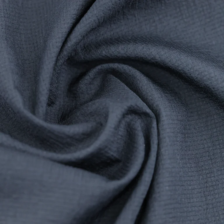 Crinkle nylon ripstop fabric CC-2048 with lightweight 20D grid