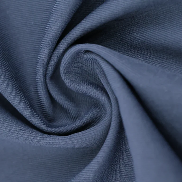 Cotton-touch polyester twill fabric CC-2314 with structured surface