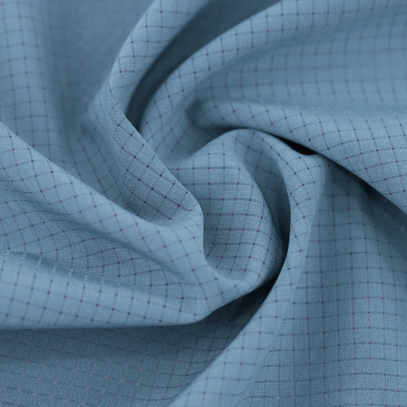 Polyester four-way stretch fabric CC-1866 with plain surface